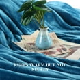 thumbnail image 7 of GONUES Electric Throw Blanket 50"x 60" Soft Flanne with 4 Heating Levels & 3 Hours Auto Shut off, Machine Washable - Blue, 7 of 7