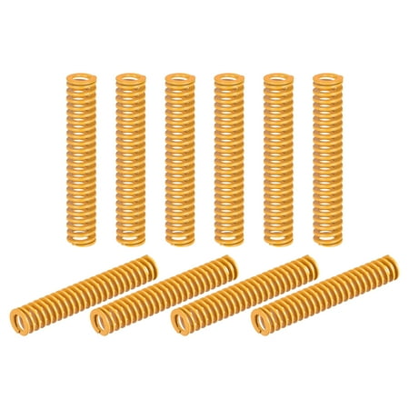 

Die Spring 10mm OD 60mm Long 10 Pack Stamping Light Load Compression Yellow