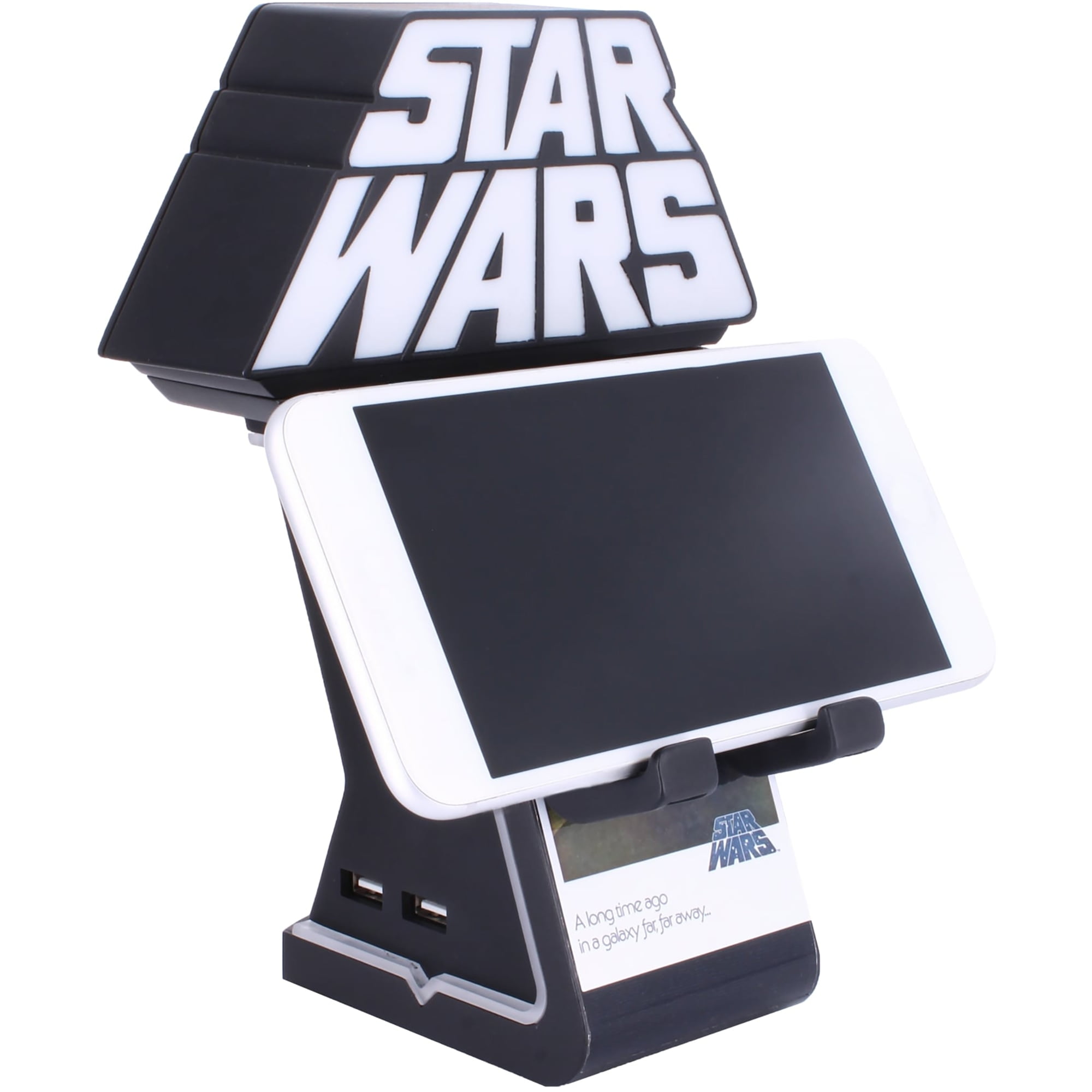 Cable Guys LED IKONS: Star Wars Classic Logo - Charging Phone & Controller  Holder - Officially Licensed, Includes 4' Charging Cable 