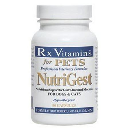 Rx Vitamins for Pets NutriGest pour chiens et chats Caps 90 caps