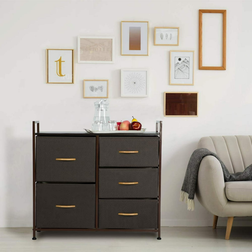 Erommy 5 Storage Drawer Units Dressers, Organizer Unit for Bedroom