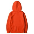 thumbnail image 6 of Qwertyu Men's Oversized Hoodie Soft Long Sleeve Solid Color Hooded Sweatshirts with Kangaroo Pocket Hoodies Pullover Vermilion 3XL, 6 of 6