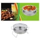 thumbnail image 4 of BBQ Parril De Carbón Portátil Camping Jardín 22x22x14cm Los 30x30x19.5cm SM SunniMix Parrilla de barbacoa de carbón, 4 of 8