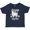 Navy, variant on St. Patrick's Day Llama Be Irish with Green Shamrocks Boys or Girls Baby T-Shirt