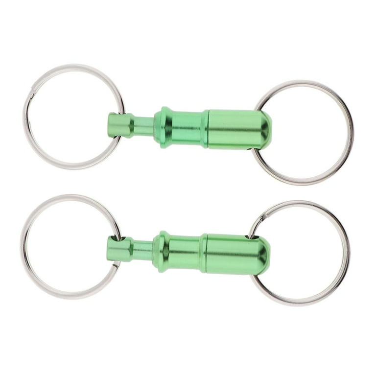  ShineIn Quick Release Detachable Key Rings Pull Apart
