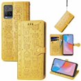 thumbnail image 2 of Funda Cartera FOXDOCK para VIVO Y21S , Flip PU con Relieve de Gatos y Perros, Tarjetero y Soporte, 2 of 6