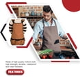 thumbnail image 4 of Oxford Paño TRABAJO HERRAMIENTA DEL APARTAL AUMENTARIO AFIERNO AJUSTABLE MULTIBLE MUJER MUJER HOMBRES DE SOLDADURA BIB CRATAMIENTO CARPETERS HOMBRE DE CAFÉ HOME Guardurnaity HA059388-01B, 4 of 7