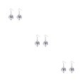 thumbnail image 2 of Qarigey Pendientes de bola de discoteca, collar largo colgante de oreja con espejo elegante, suministros de joyería estética, accesorio de moda para Type4 NO4 Qarigey CBP384943, 2 of 6
