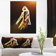 thumbnail image 1 of Moonwalker Style Danse - Art sur Toile Portrait Moderne, 1 of 4