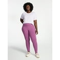 thumbnail image 5 of Terra & Sky Women's Plus High Waist Ankle Length Leggings, 27" Inseam, Sizes 0X-5X, 5 of 5