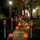 thumbnail image 4 of Decoraciones de Halloween, adornos de Halloween, regalos de Halloween, luces solares con estacas de tierra, luces decorativas LED de Halloween con forma de calabaza, bruja, festival fantasma, luces de, 4 of 6