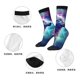 thumbnail image 5 of Balery Starry Multicolored Wolf Calcetas Largas con Estampado para Hombre y Mujer – Suaves y Transpirables, Talla Única (US 5-11), 5 of 6
