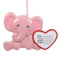 thumbnail image 5 of Maxora Personalized Ornaments Customized Christmas Ornament Baby Shower Present Baby Elephant Girl Free Customize, 5 of 9