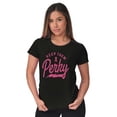 thumbnail image 4 of Keep Them Perky Breast Cancer BCA Womens Slim Fit Graphic Tee Brisco Brands X, 4 of 5