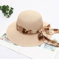 thumbnail image 3 of Wide Brim Sun Hats for Women Summer Hats For Women Wide Bongrace Women Straw Beach Hat Little Girl Sun Cap Foldable Ladies Hats,Pink Women's Accessories Sun Hats, 3 of 3