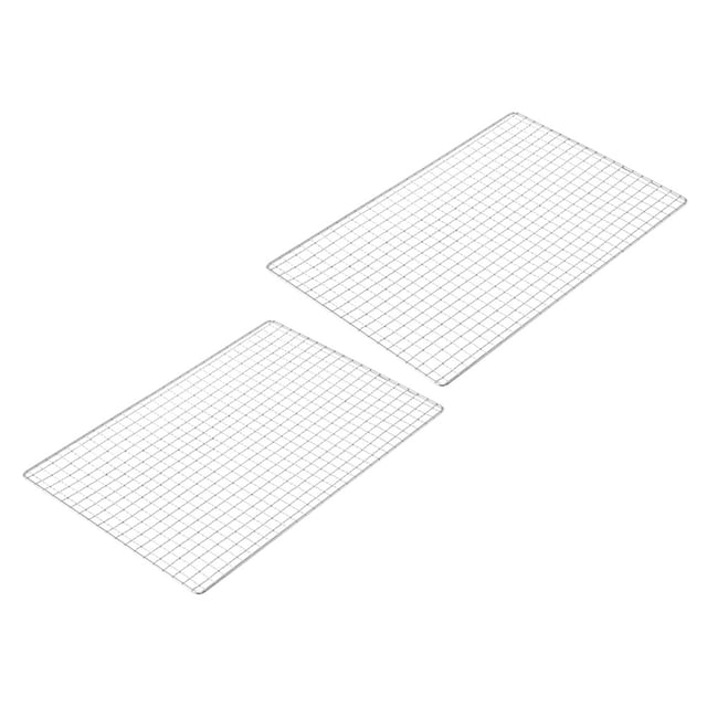 unbranded 2Ud Red Para Barbacoa De Inoxidable Con Superficie Antiadherente Para