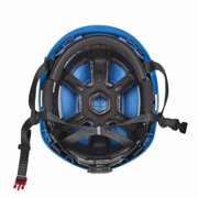 Msa Safety Safety Helmet, ABS, 4 Point Ratchet, Type 2, Class E 10242638