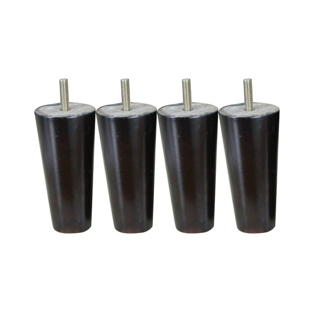 Patas de muebles perfecl de Repuesto para sofá 12cm H color negro