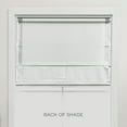 thumbnail image 4 of Exclusive Home Prague Trellis 100% Blackout Roman Shade, 34"x64", White, 4 of 13