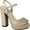 White, variant on Women's Whitta Platform Sandal