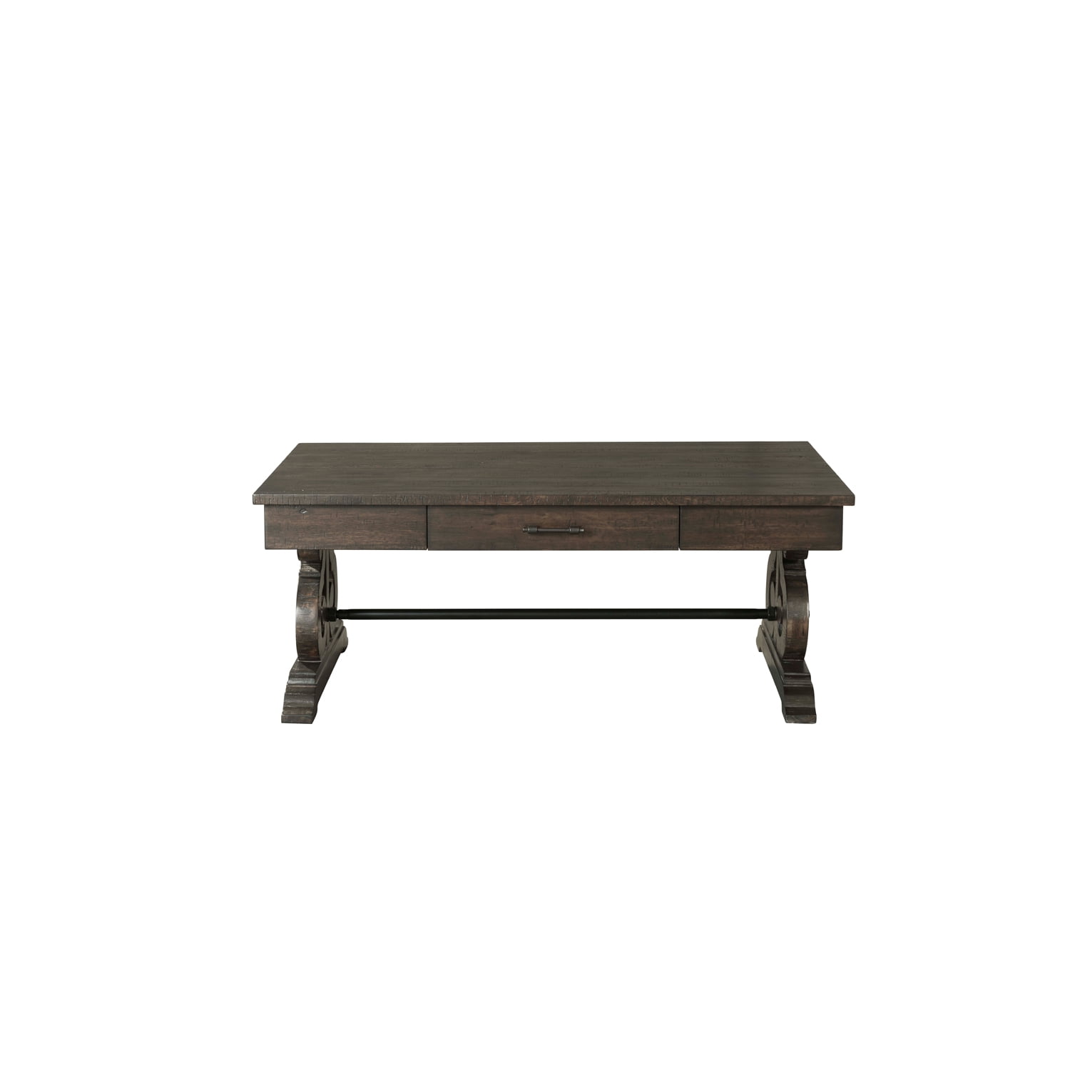 Picket House Furnishings Stanford 2pc Occasional Set, Coffee & End Table, Dark Ash