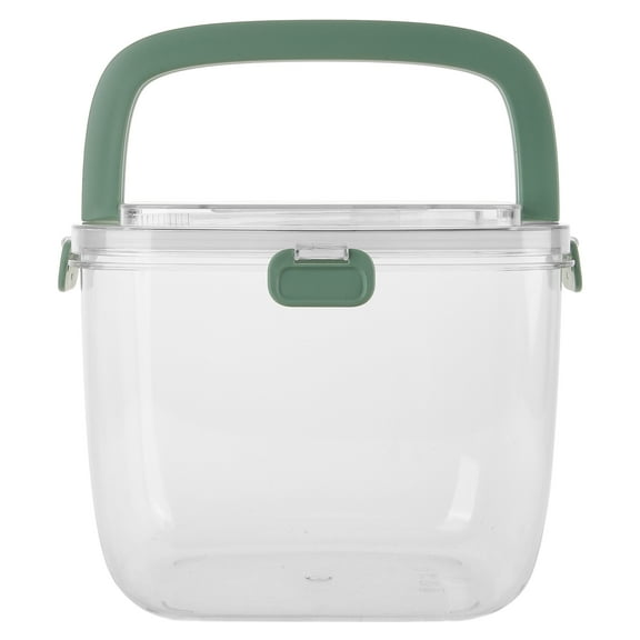 Ice Bucket Beverage Tub Plastic Buckets with Handles Ice Cube Bucket Household Wine Bucket