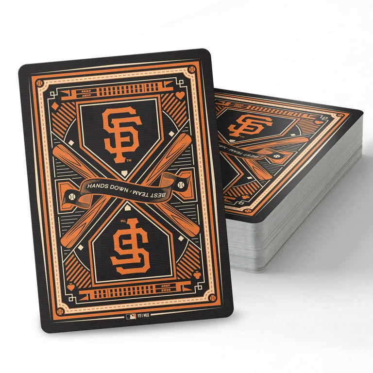 San Francisco Giants Playing Cards - Custom-Illustrated Deck - Walmart.com