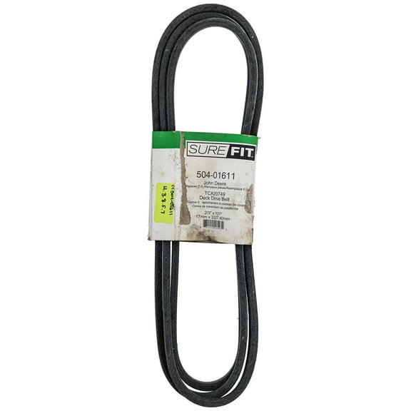 SureFit 52" Deck Drive Belt for John Deere TCA20749 WH52A WHP52A Mowers