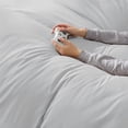 thumbnail image 3 of Funda de edredón Bedsure King Size California Gris Plateado, 3 of 9