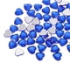 thumbnail image 1 of 60 Pcs Rhinestone de Corazón Acrílico 12mm Stickers de Gemas de Plástico para Manualidades, Azul Oscuro, 1 of 7