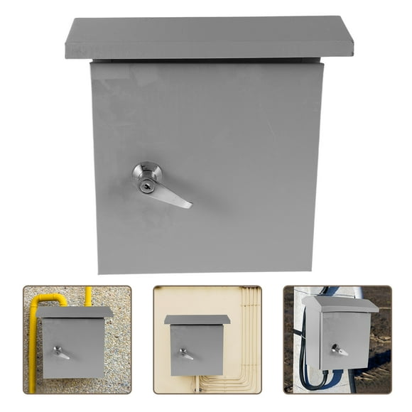 TABLZONE Outdoor Waterproof Electrical Distribution Box Beige Load Center Breaker Box