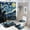 Cat-3, variant on Cute Cat Shower Curtain 4-Piece Bathroom Decor Set, 72" x 72" Shower Curtain with Toilet Cover Mat, U-Shaped Mat, Non-Slip Floor Mat, Cute Cat Theme