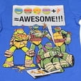 thumbnail image 2 of Teenage Mutant Ninja Awesome!! Boy's T-Shirt L (10-12), 2 of 4
