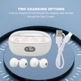 thumbnail image 4 of Auriculares Con Clip, Carga Tipo C, Oído Abierto, Auriculares 5.3, Ligeros, Sonido Estéreo De Alta Fidelidad, Conducción ósea, IPX4, Resistente Al Agua Para Deportes, 4 of 7