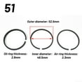 thumbnail image 2 of Air compressor piston ring kit oil ring air pump accessories parts 50, 49, 51, 2 of 5