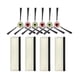 thumbnail image 1 of Reemplazo del kit de filtro Hepa del cepillo lateral Compatible con Ecovacs Dk35 Dk33 Dk45, 1 of 5