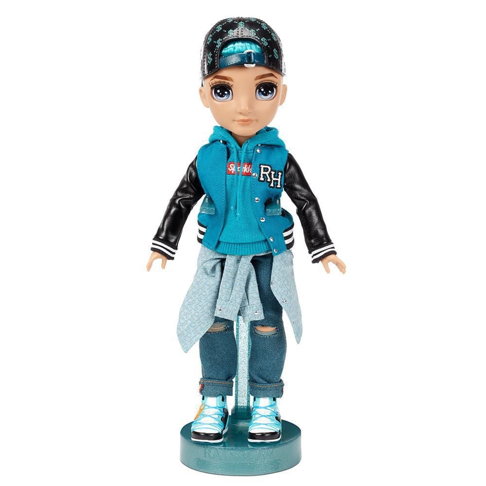 Rainbow High River Kendall – Teal Boy Fashion Doll with 2 Complete Mix & Match Outfits