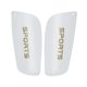 thumbnail image 2 of 2 pares de espinilleras gruesas para fútbol, protectores de pantorrilla ligeros, equipo de protección (negro para adultos, blanco para adultos), 2 of 5