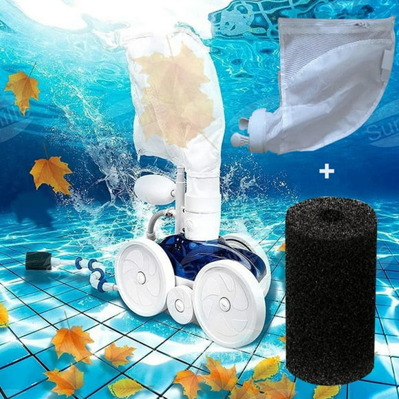 Dvkptbk Mesh Sack Pool Cleaner Zipper Bag with Filter Sponge for Polaris 280 & 480 Pool Cleaner Swimming