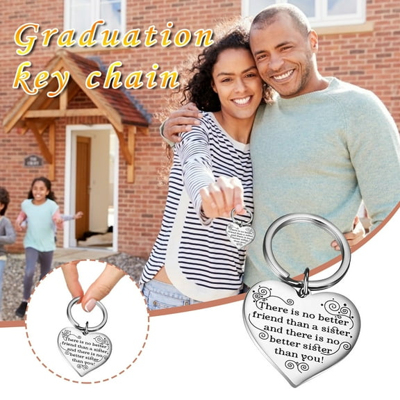 Weloille To My Mom Mother's Day Stainless Steel Keychain Is The Best Gifts For Mom