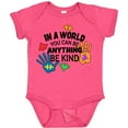 thumbnail image 3 of Inktastic In a World You Can Be Anything Be Kind Autism Awareness Boys or Girls Baby Bodysuit, 3 of 5