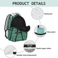 thumbnail image 4 of Scientific Formula Educational Wall Students Backpack Chemistry Physics Biology School Bag with Experiment and Laboratory Design, Durable and Comfortable, 4 of 6