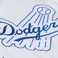 thumbnail image 3 of Men's Mitchell & Ness White Los Angeles Dodgers Cooperstown Collection Arctic Lightweight Satin Full-Snap Jacket, 3 of 7