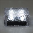 thumbnail image 4 of Waterproof Ice Cube Solar Lamp Frosted Glass Solar Brick Light Frosted Glass Brick Lamp, 4 of 9