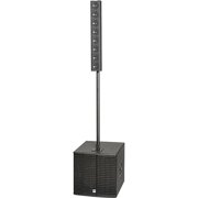 HK AUDIO E 115 SUB D 2400W 15 Powered Subwoofer Bundle with HK AUDIO E 835 Mid/High Line Array Unit and ELEMENTS EP1 Speaker Stands