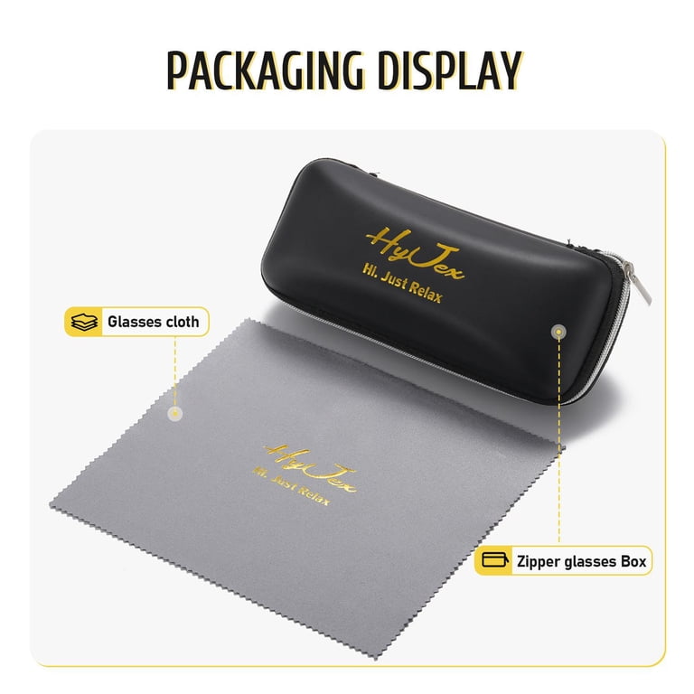 HyJex Unisex Fashion Full Frame Polarized Sunglasses Outdoor  display picture 3