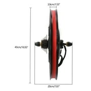 20 Electric Bicycle Conversion Kit 2000W Electric Bicycle Rear Wheel Hub Motor E-Bike Conversion Kit 72VNew