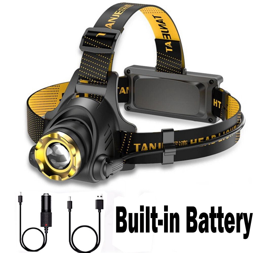 99000000LM Most Powerful Rechargeable Headlamp Super Bright LED Head Flashlight