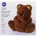 thumbnail image 1 of Wilton 3D Stand-Up Bear Shaped Aluminum Cake Pan Set, 1 of 7