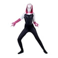 thumbnail image 3 of Adults Zentai Marvel Spider-Gwen Jumpsuit Costume - Large, 3 of 10